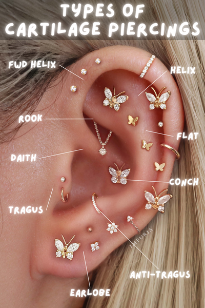 Three Piercing Earring Triple Piercing Triple Hoop Earring Triple Spiral  Earring Silver Rose Gold Side by Side Hoop - Etsy